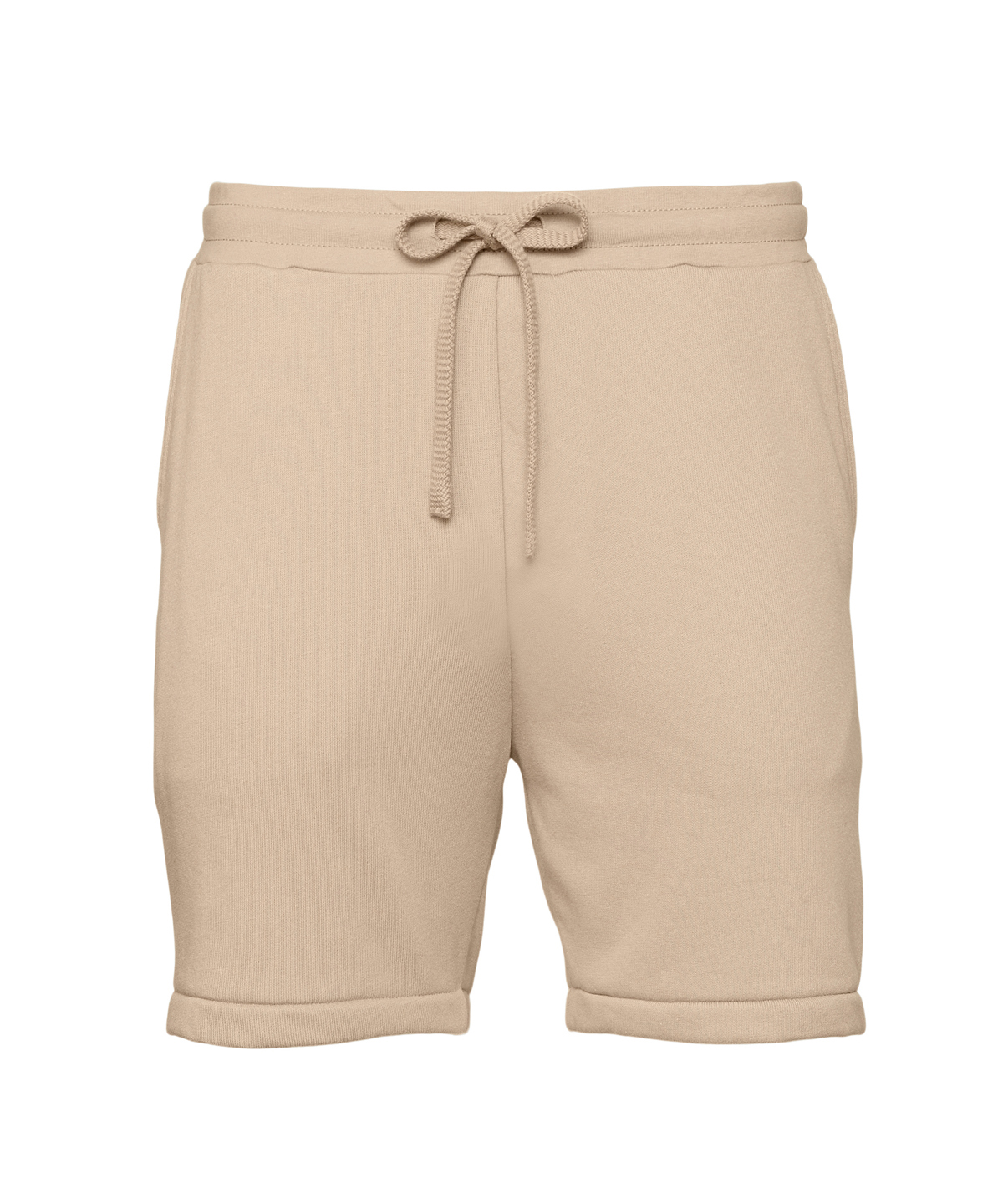 Unisex sponge fleece sweatshorts - Tan