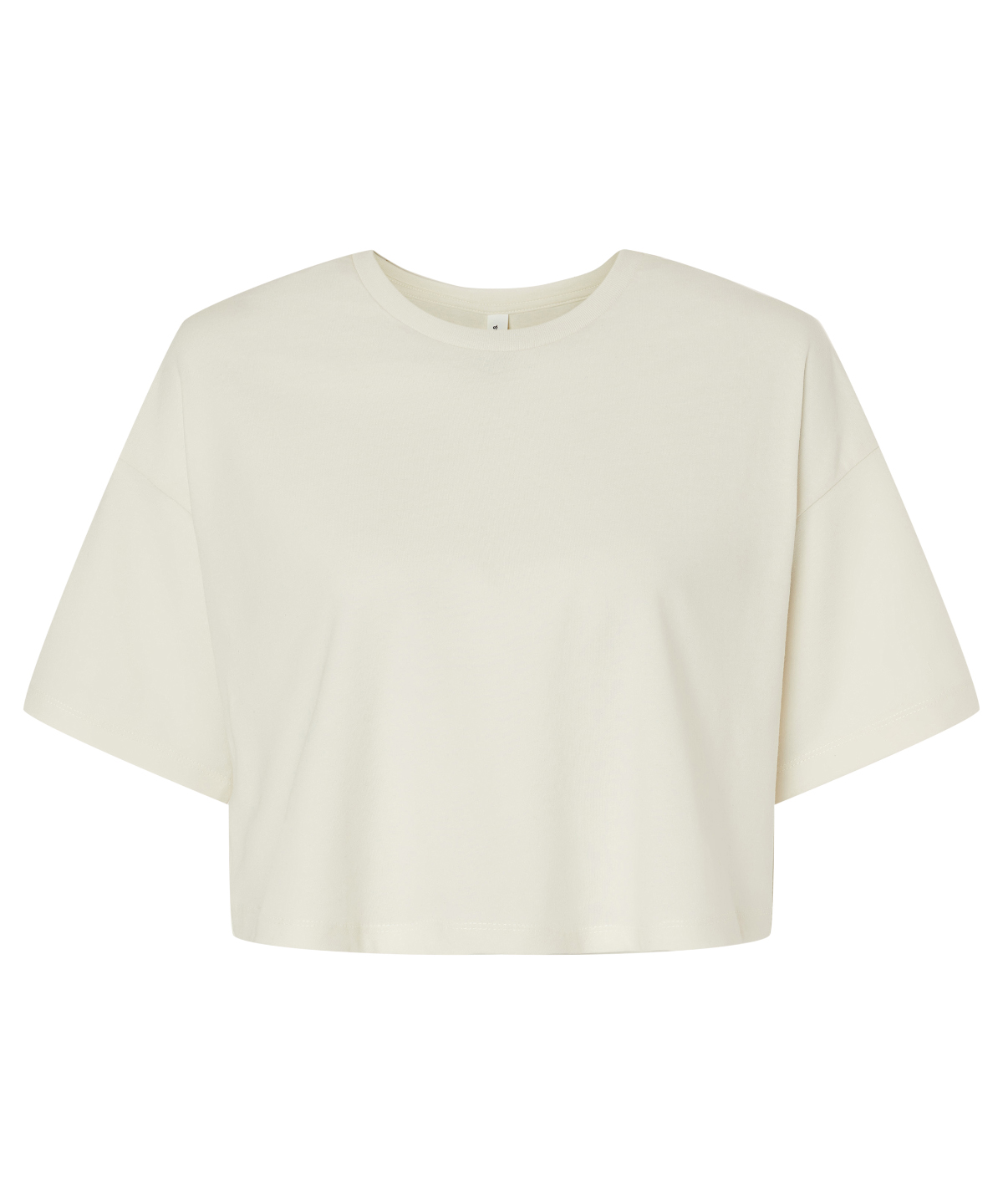 Women’s Jersey crop tee - Vintage White