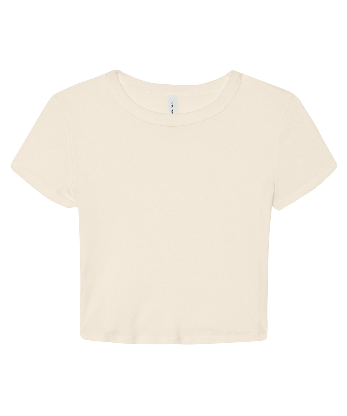 Women’s micro rib baby t-shirt - Solid Natural Blend