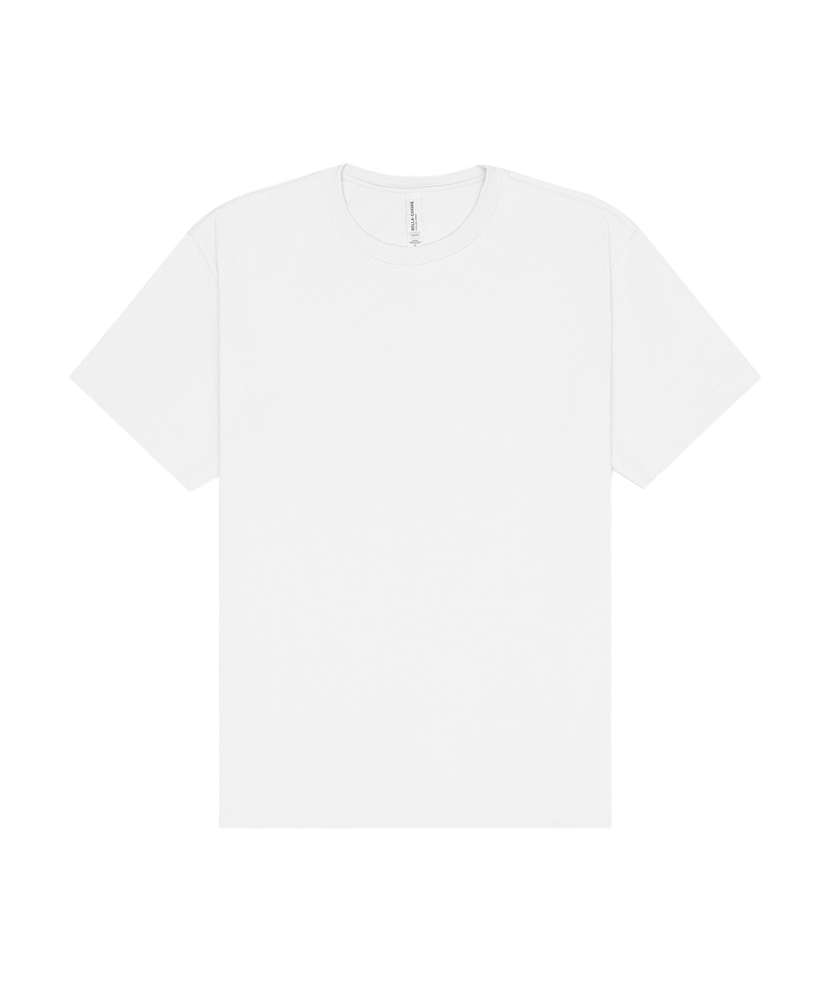 Unisex short sleeve heavy tee - White
