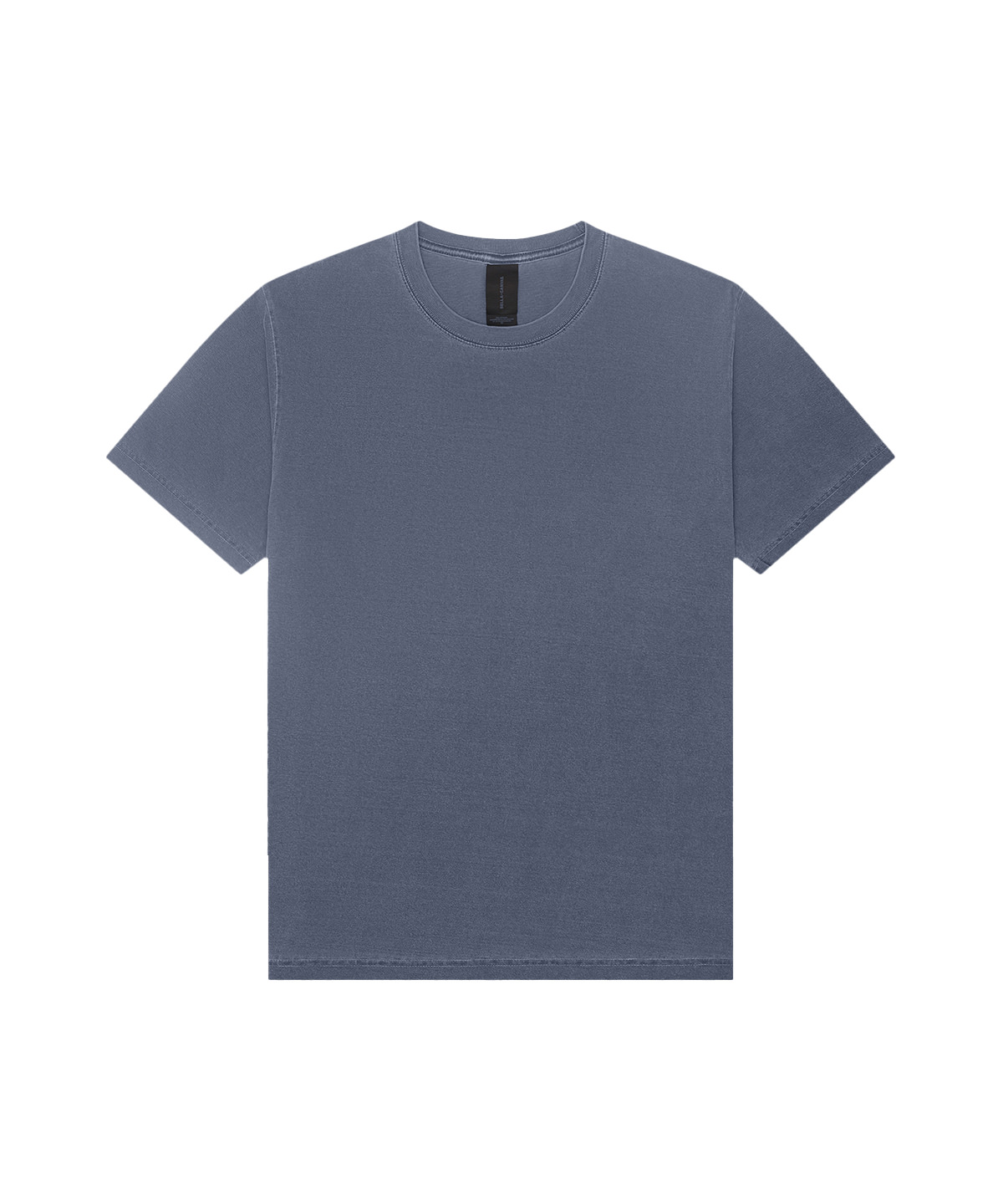 Unisex heavyweight washed tee - Washed Navy