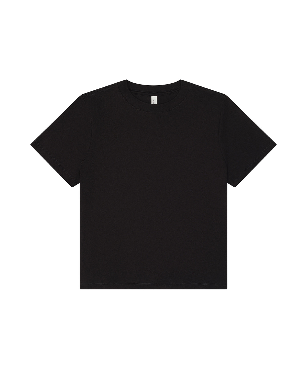Women’s heavy boxy tee - Black