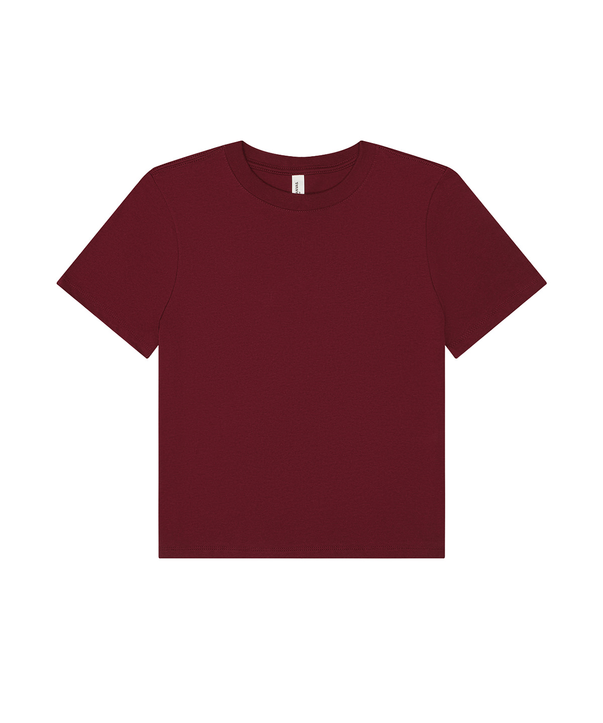Women’s heavy boxy tee - Maroon