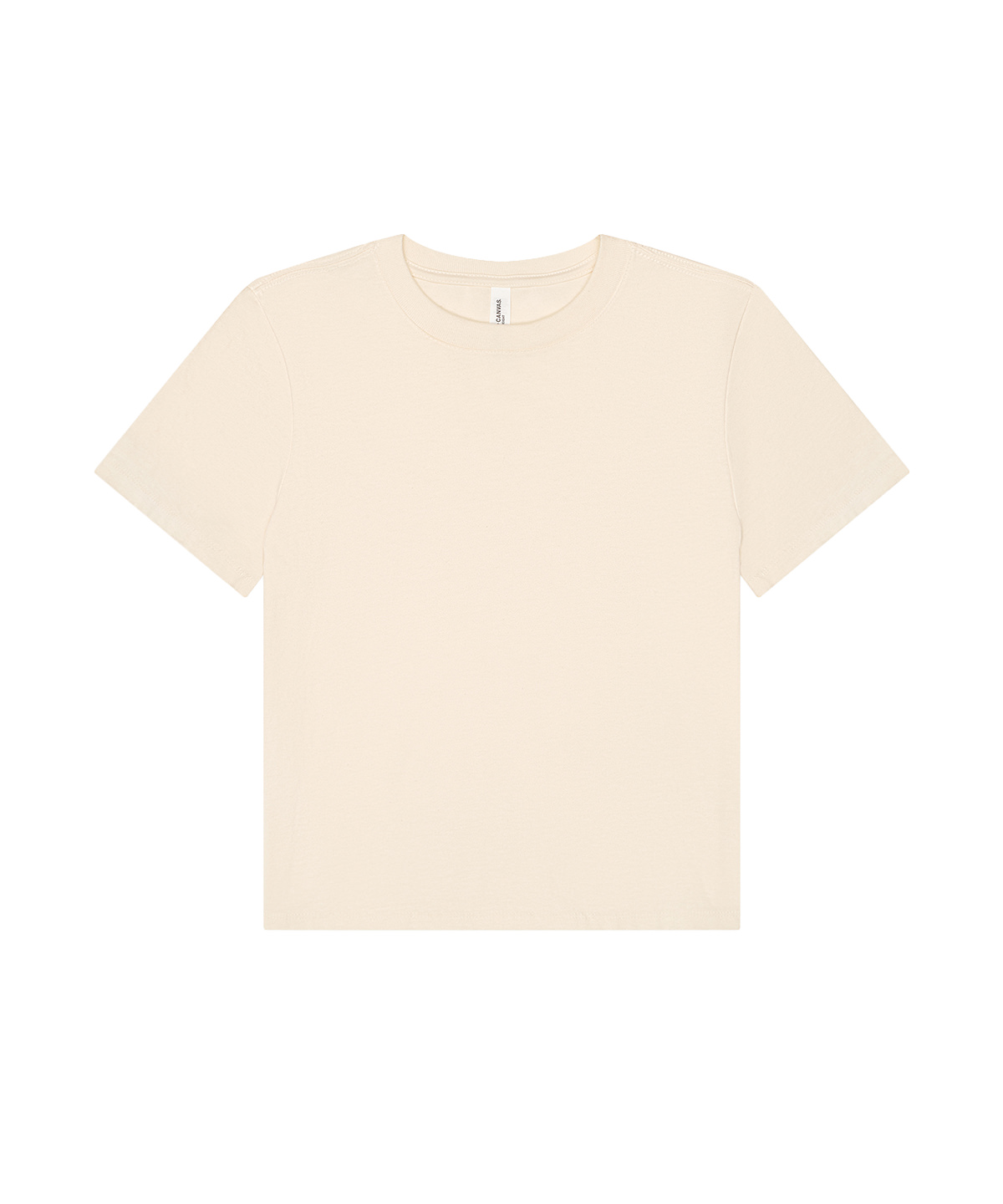 Women’s heavy boxy tee - Natural