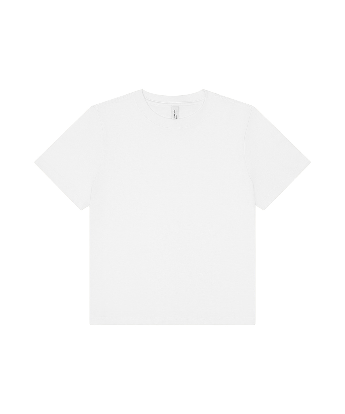 Women’s heavy boxy tee - White