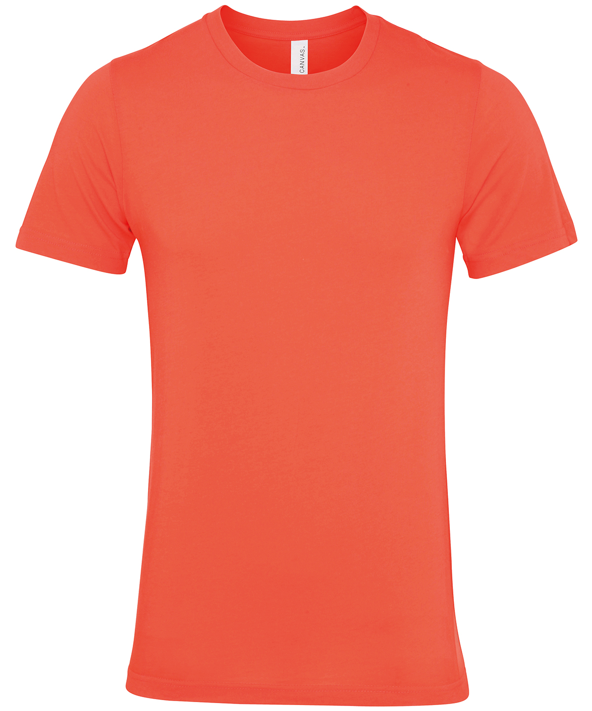 Unisex Jersey crew neck t-shirt - Coral