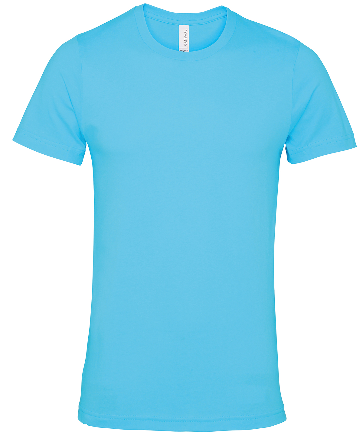Unisex Jersey crew neck t-shirt - Turquoise