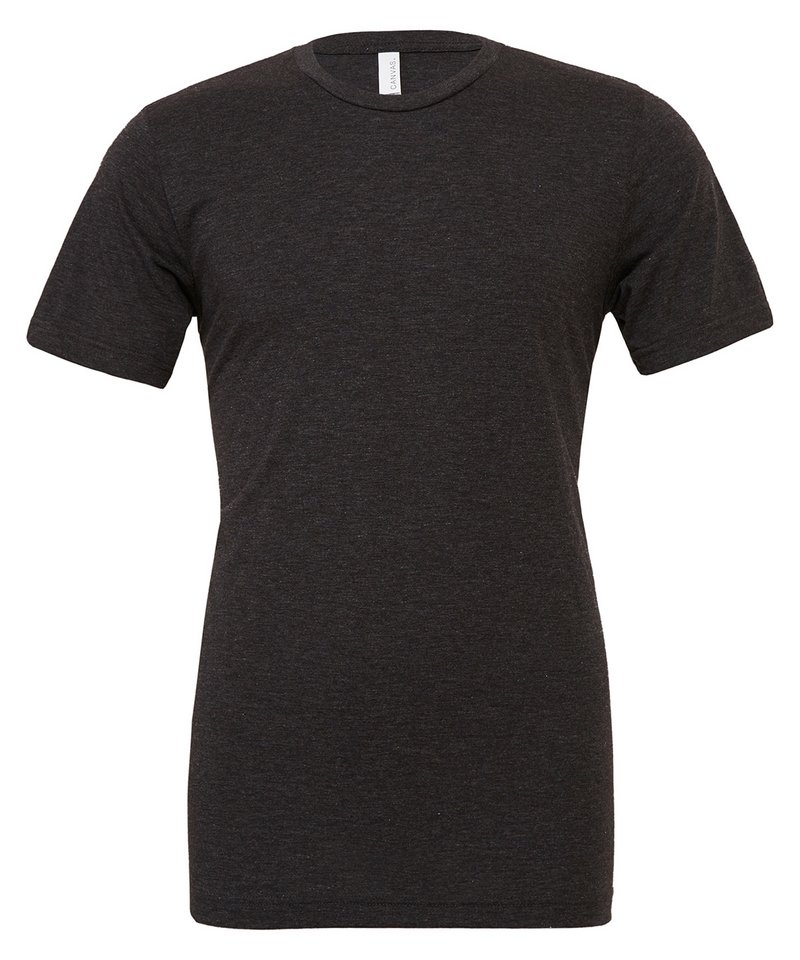 Unisex triblend crew neck t-shirt - Charcoal-Black Triblend