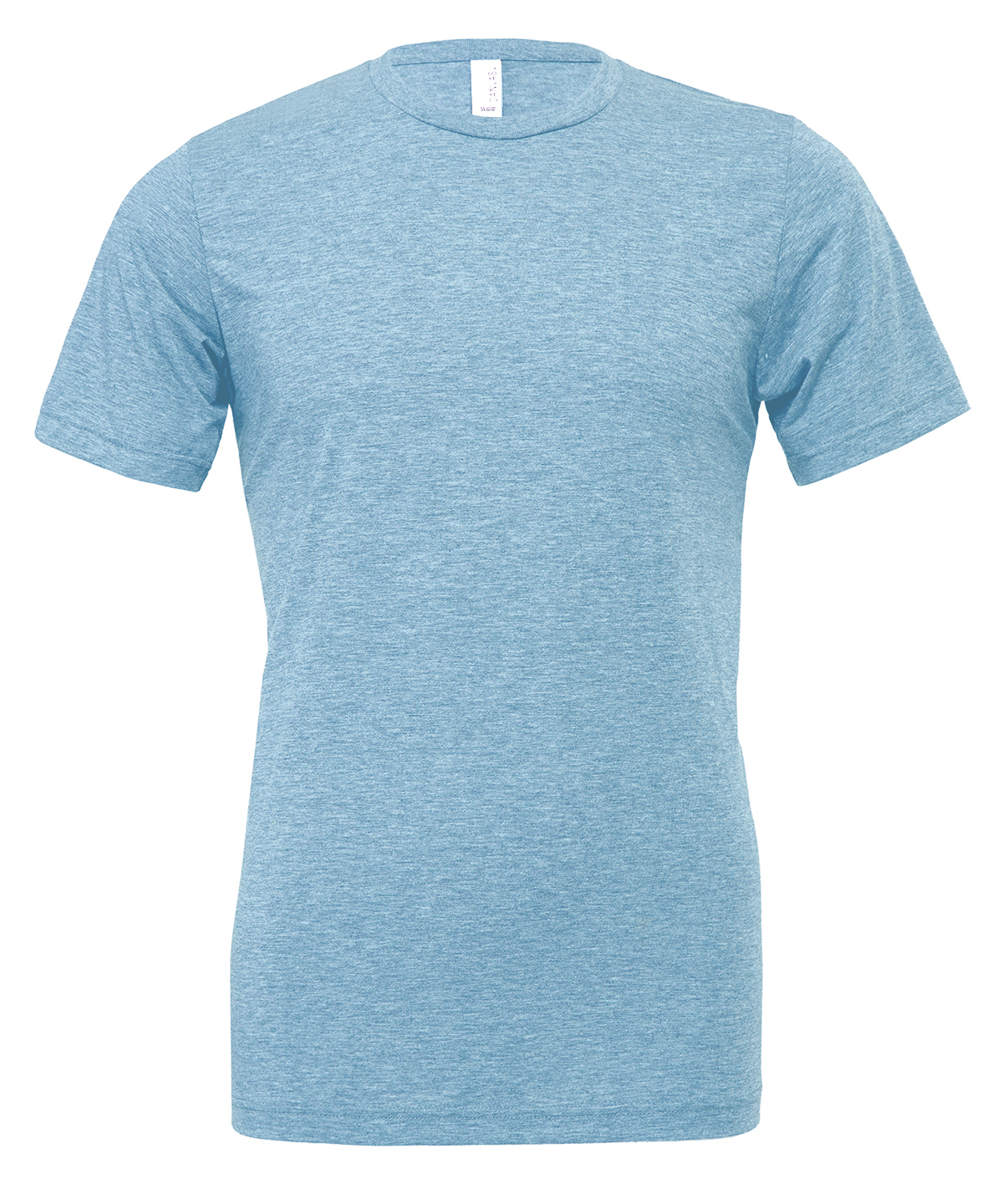 Unisex triblend crew neck t-shirt - Denim Triblend