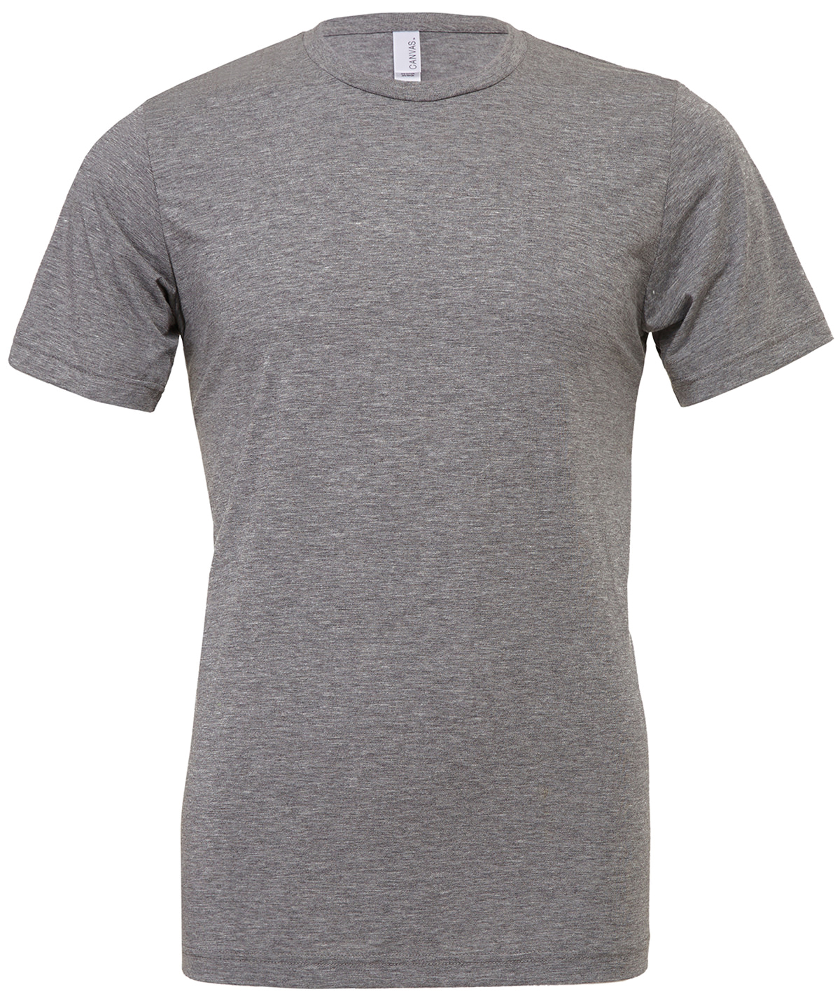 Unisex triblend crew neck t-shirt - Grey Triblend