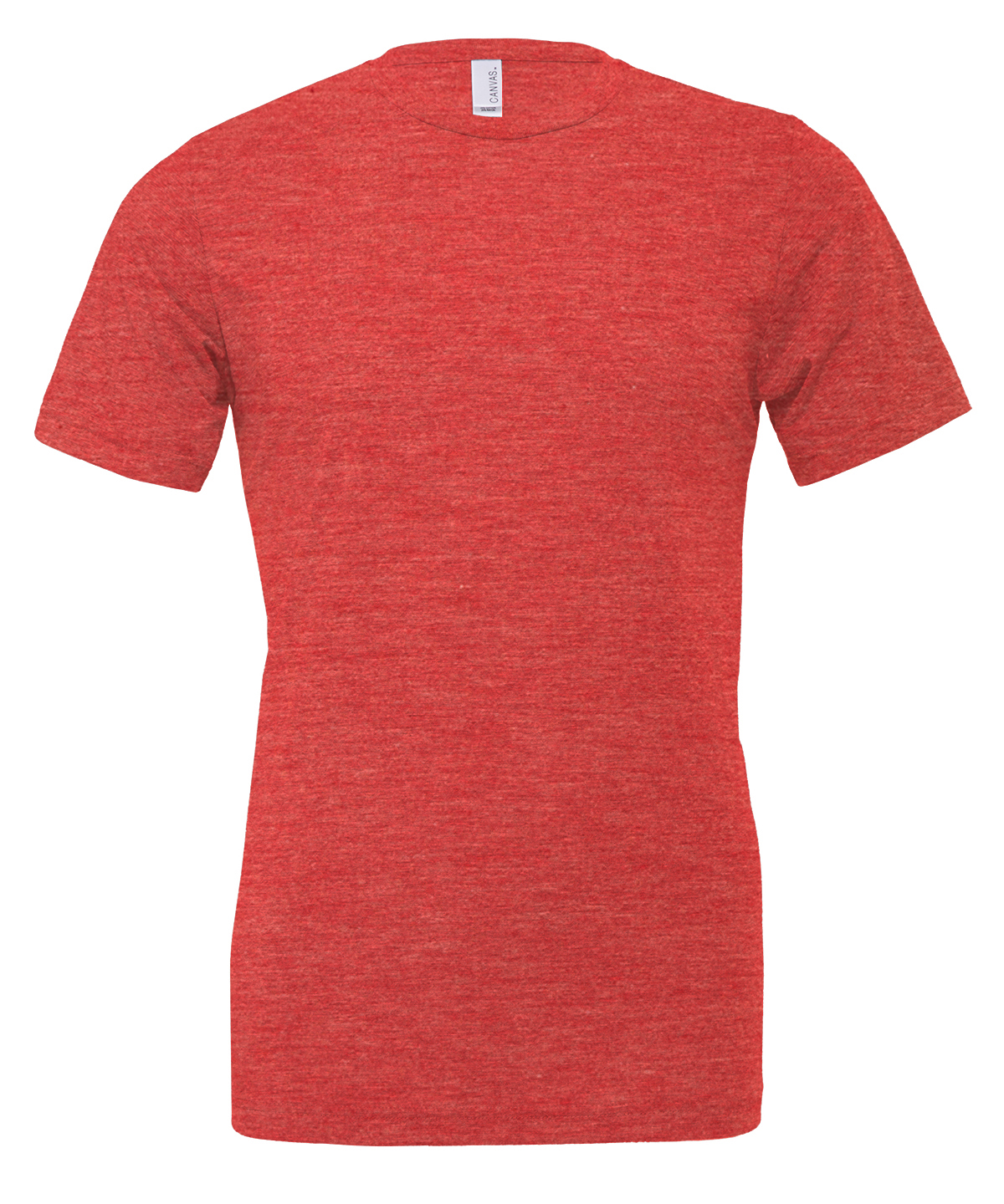 Unisex triblend crew neck t-shirt - Light Red Triblend
