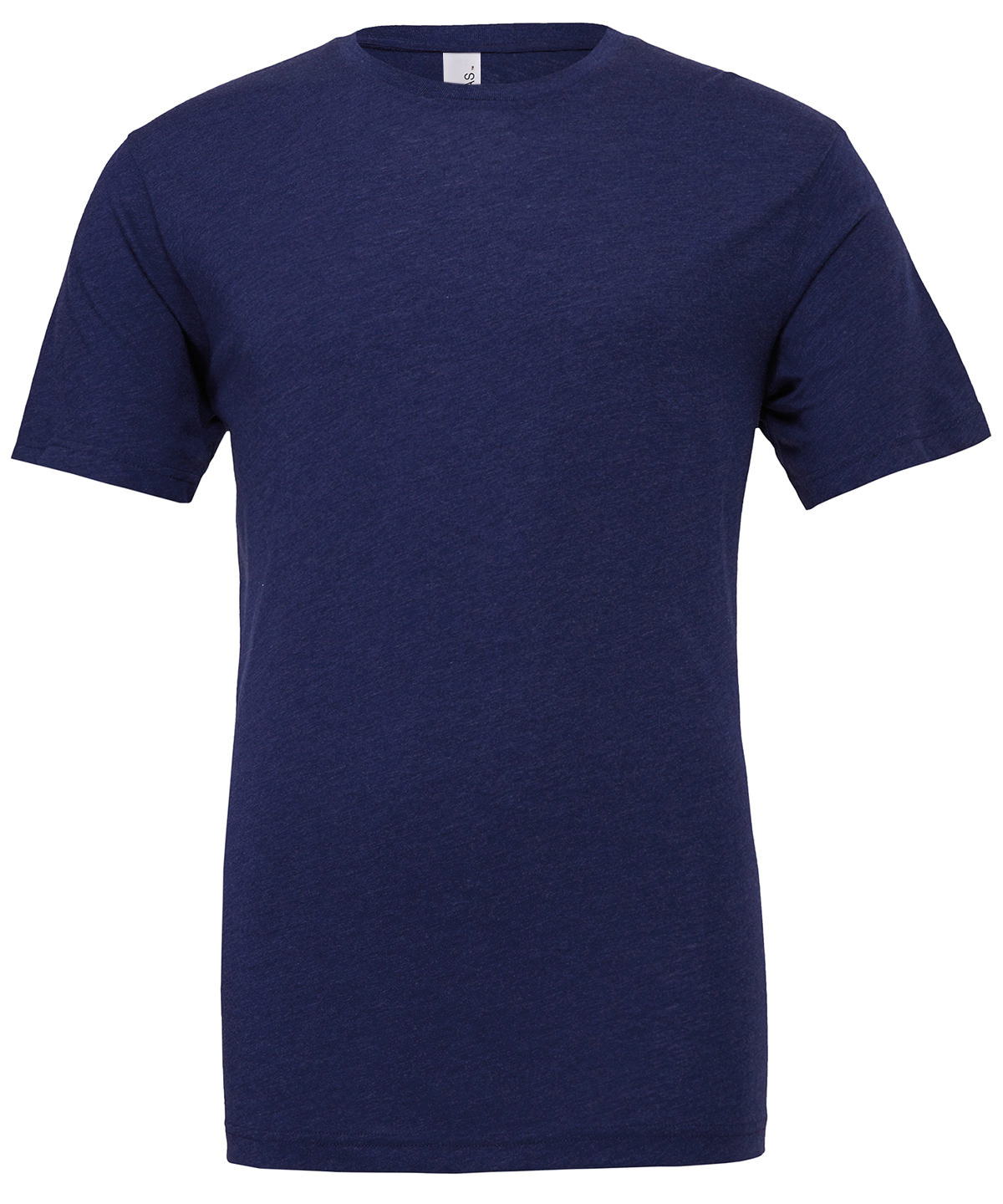 Unisex triblend crew neck t-shirt - Navy Triblend