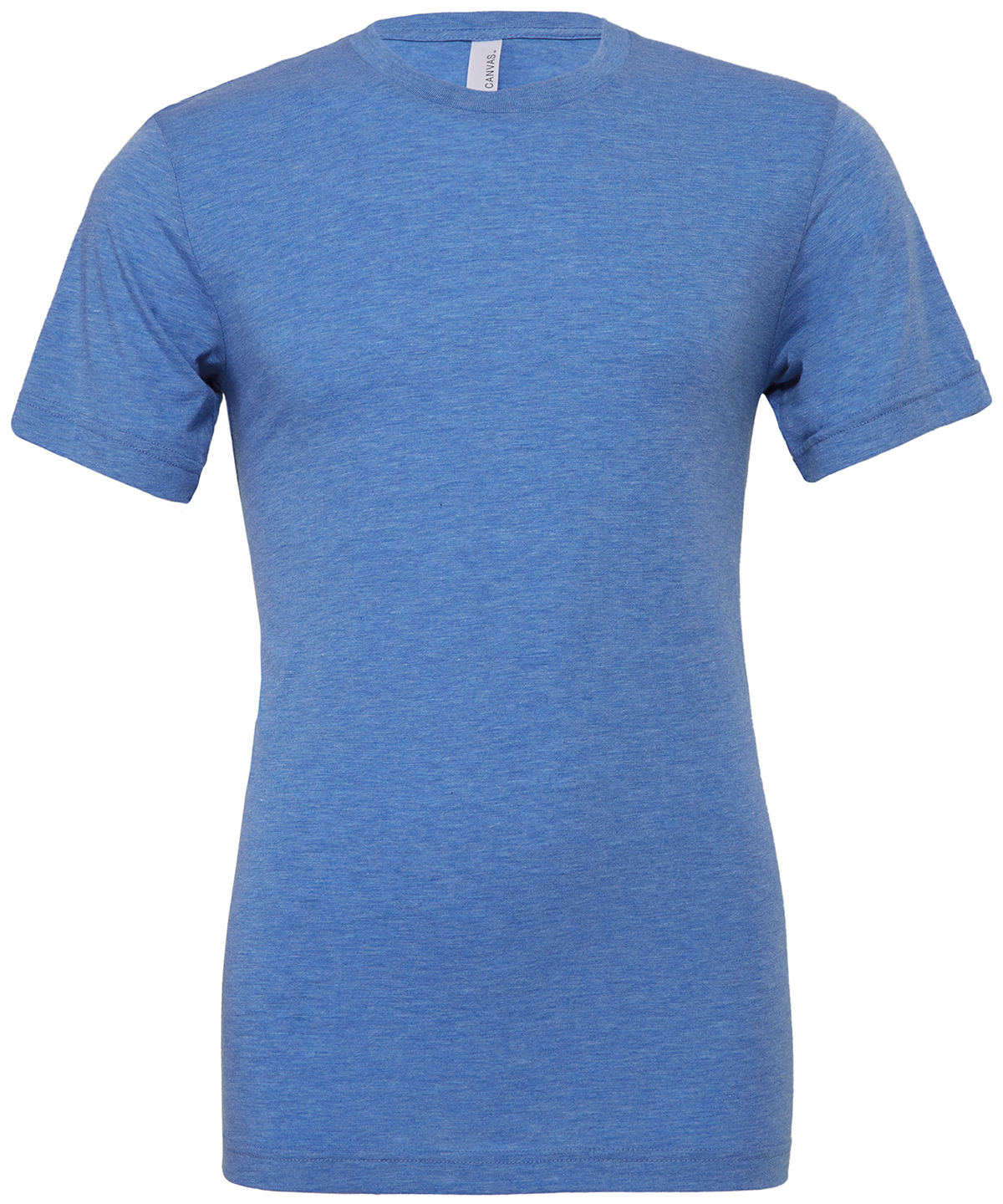 Unisex triblend crew neck t-shirt - True Royal Triblend