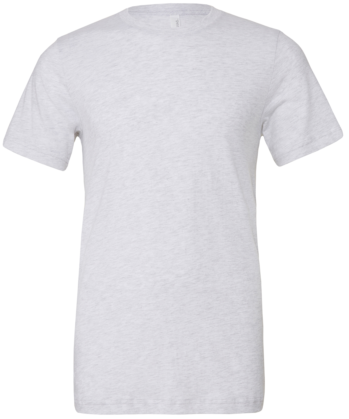Unisex triblend crew neck t-shirt - White Fleck Triblend