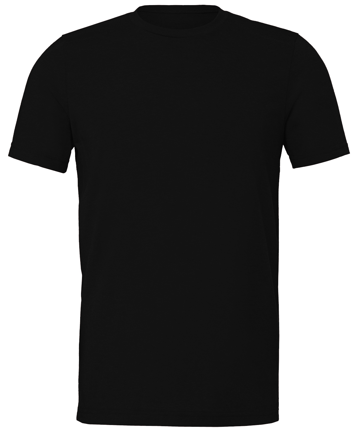 Unisex sueded tee - Solid Black Blend