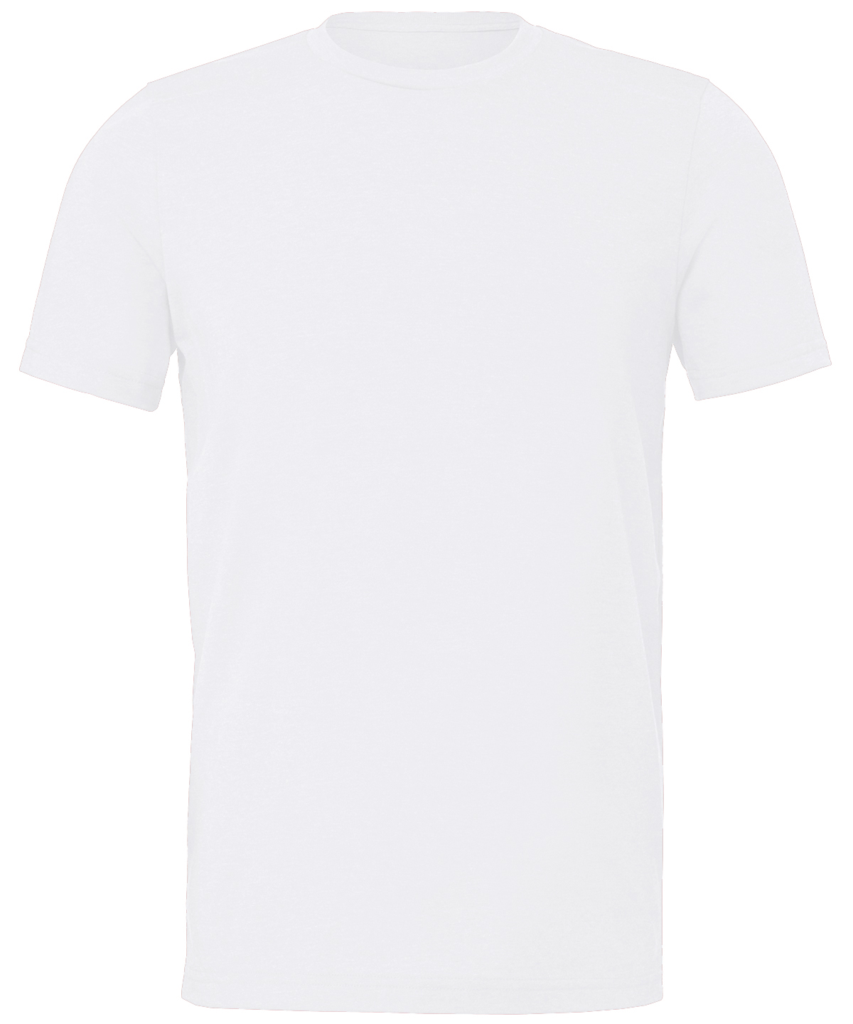 Unisex sueded tee - Solid White Blend