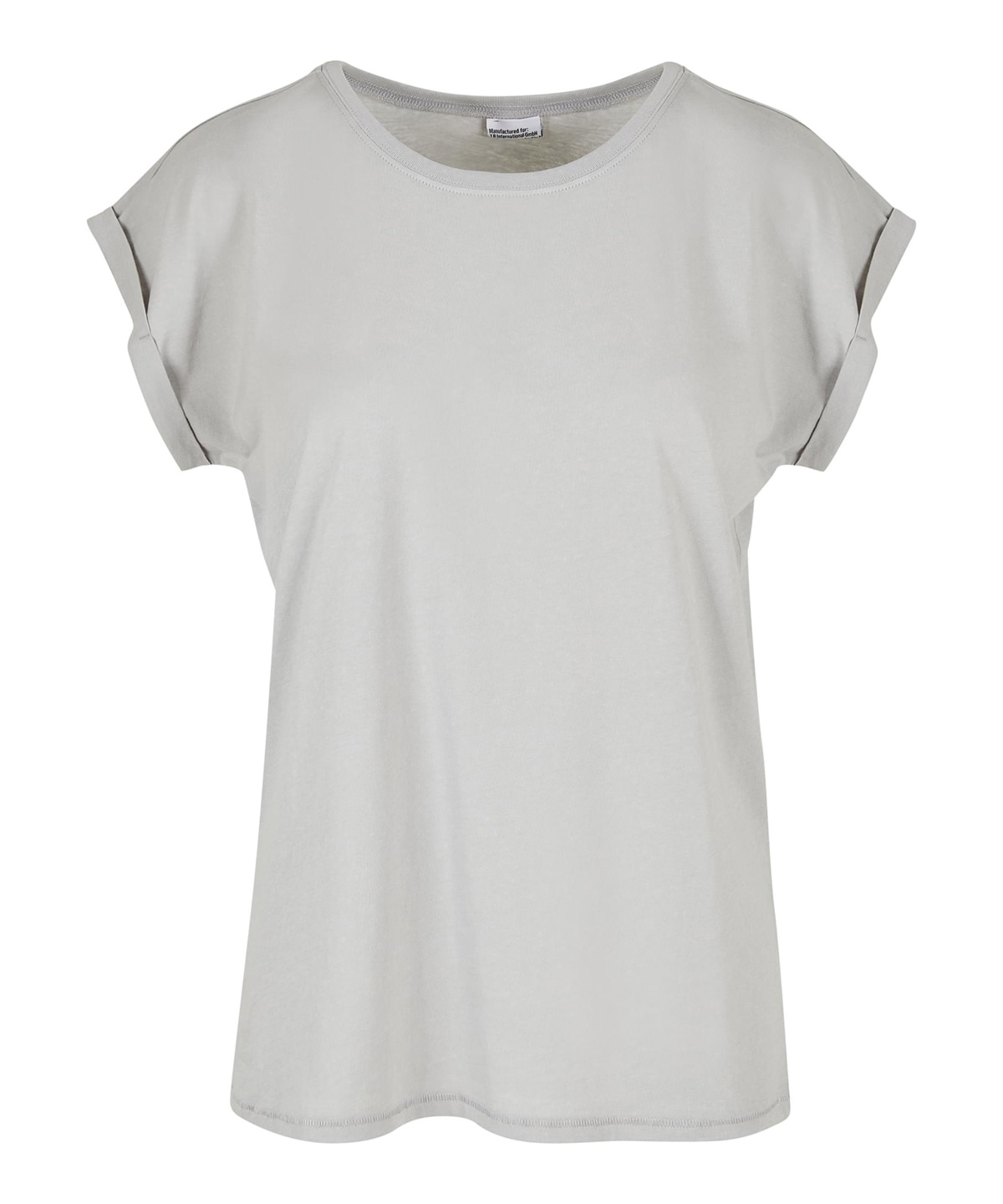 Women's extended shoulder tee - Light Asphalt