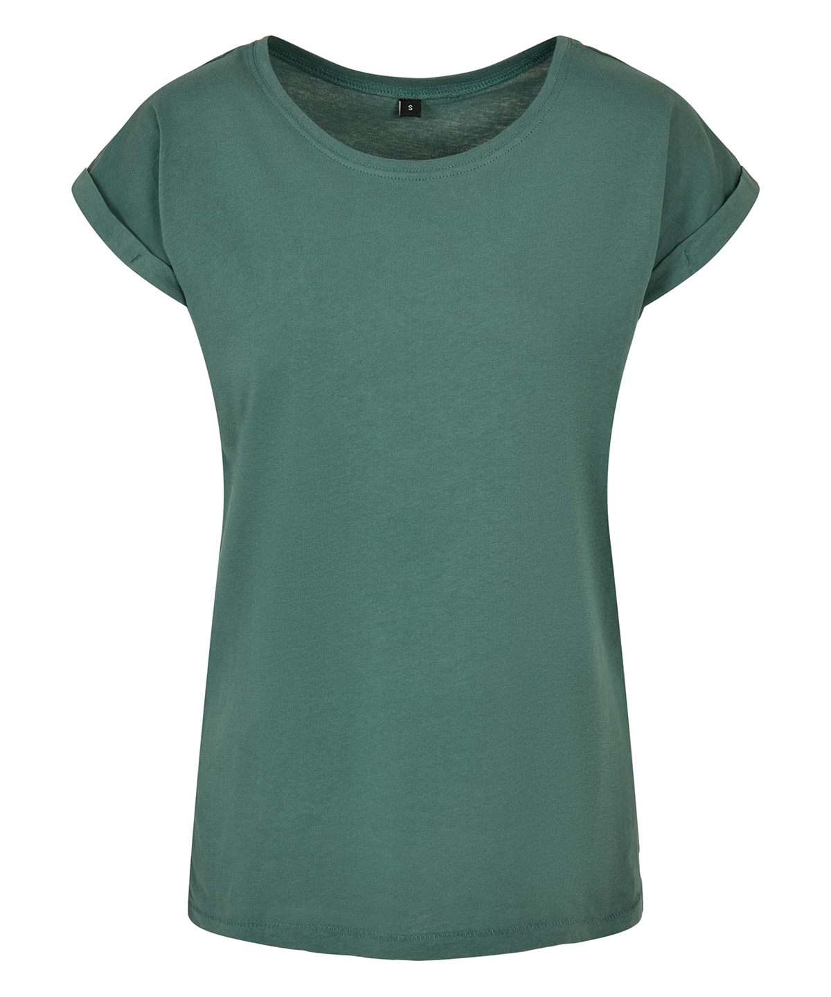 Women's extended shoulder tee - Pale Leaf