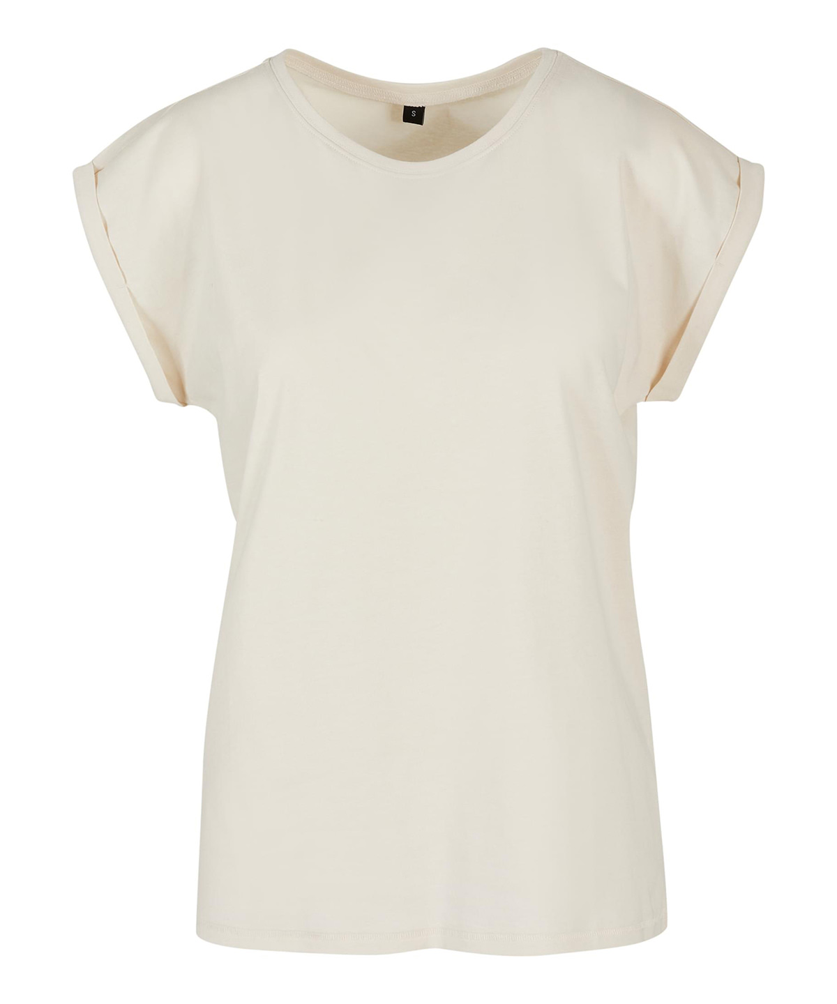 Women's extended shoulder tee - Sand