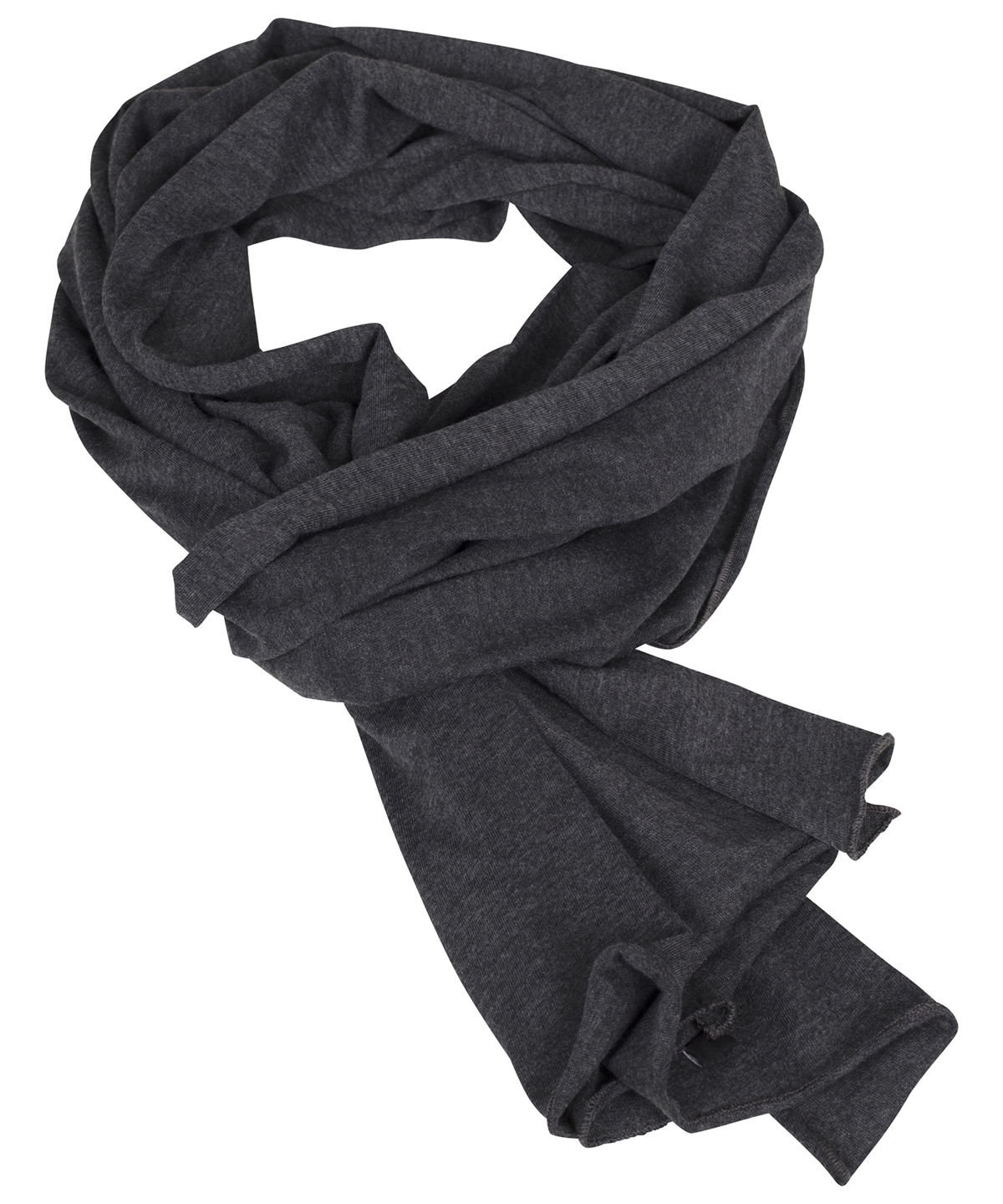 Jersey scarf - Charcoal