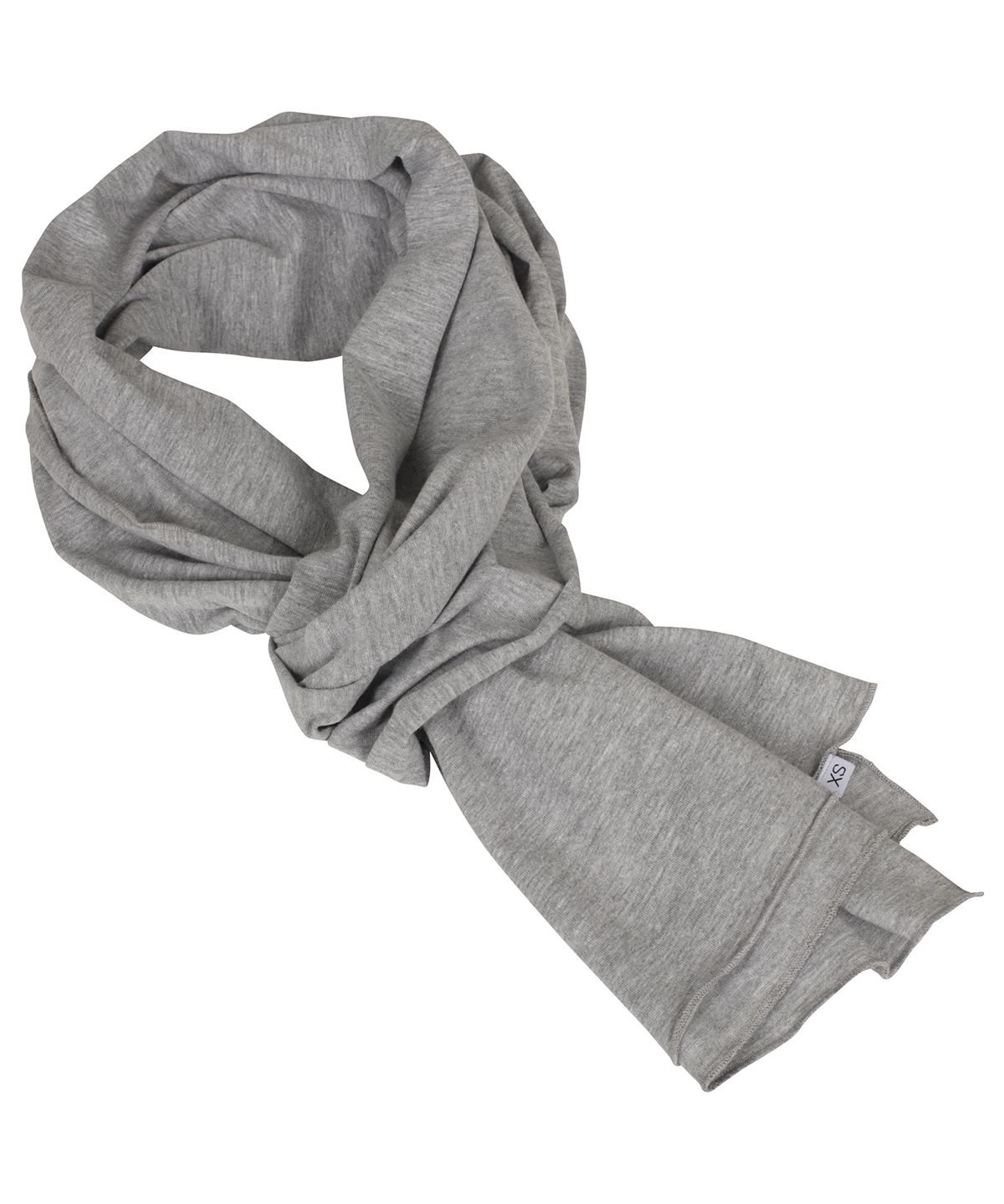 Jersey scarf - Heather Grey