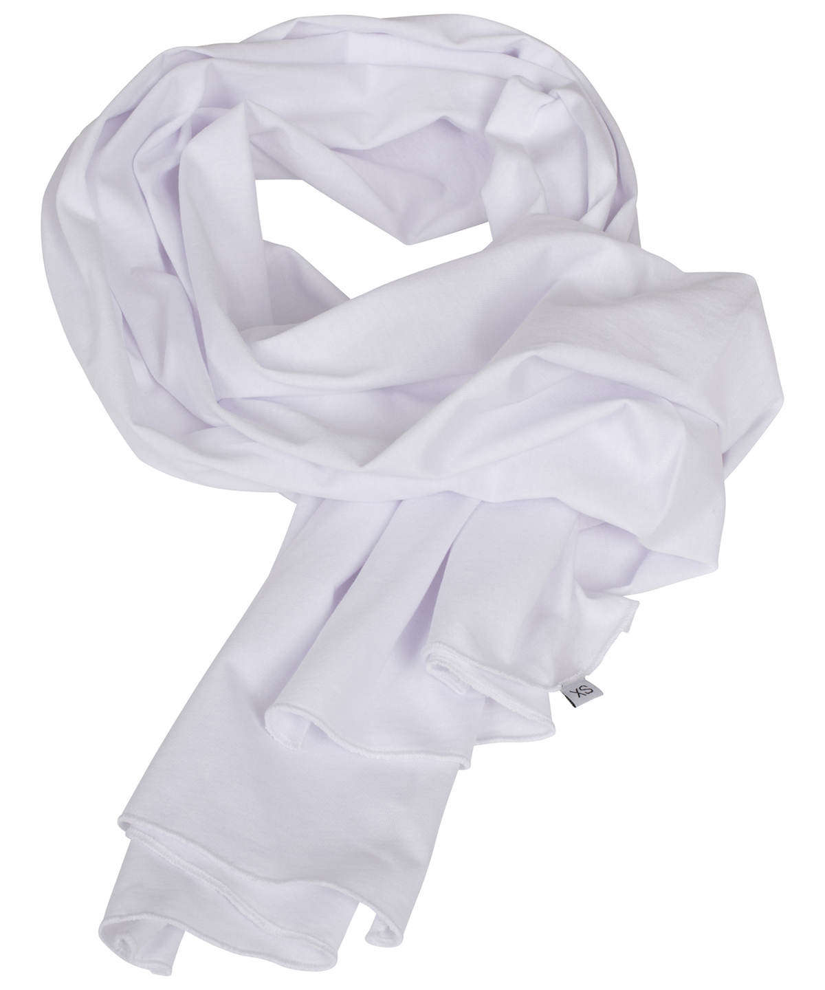Jersey scarf - White
