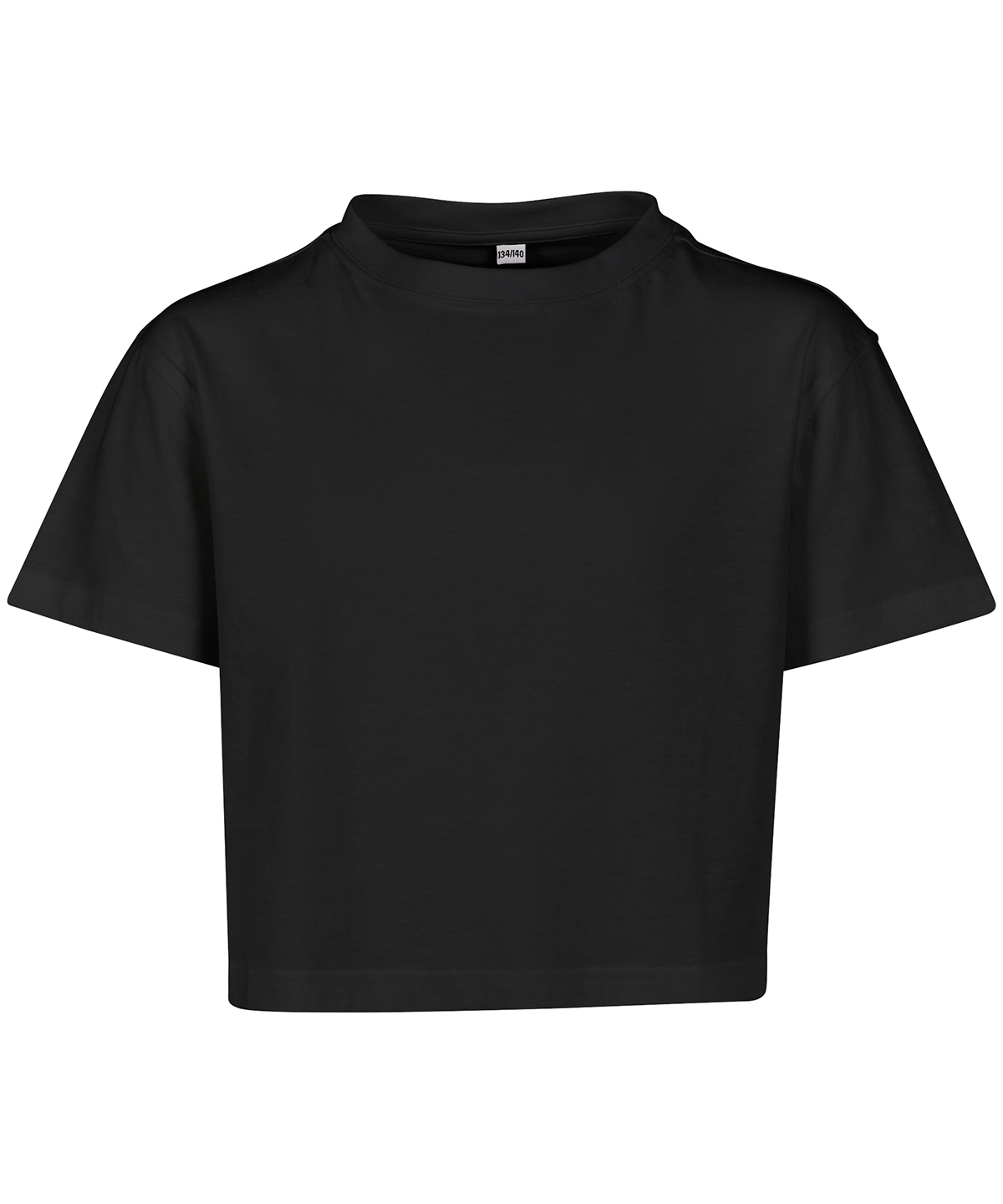 Girls cropped Jersey tee