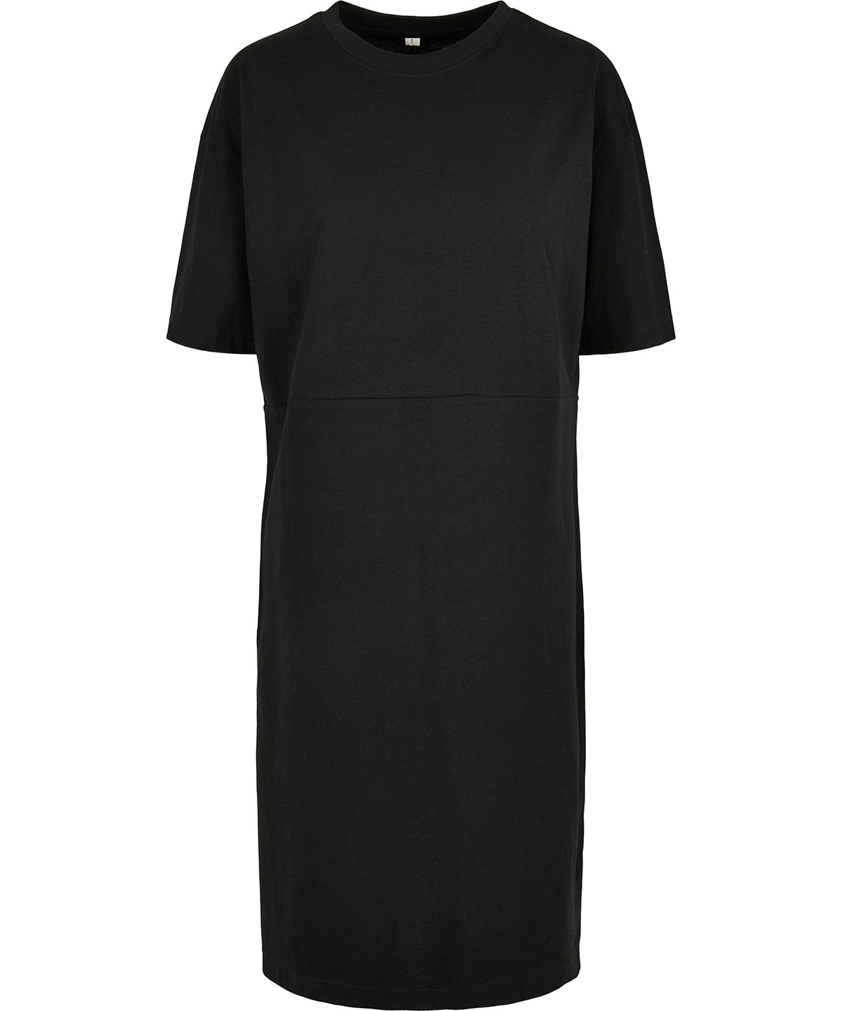 Women's organic oversized slit tee dress