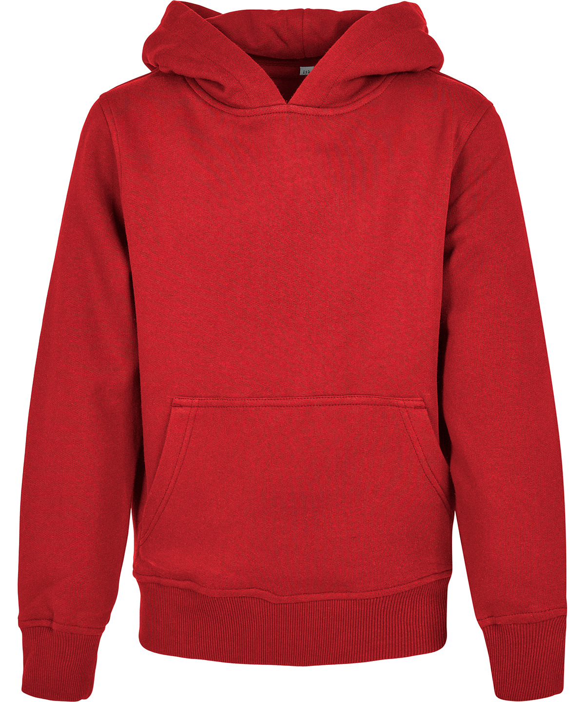 Organic kids basic hoodie - City Red
