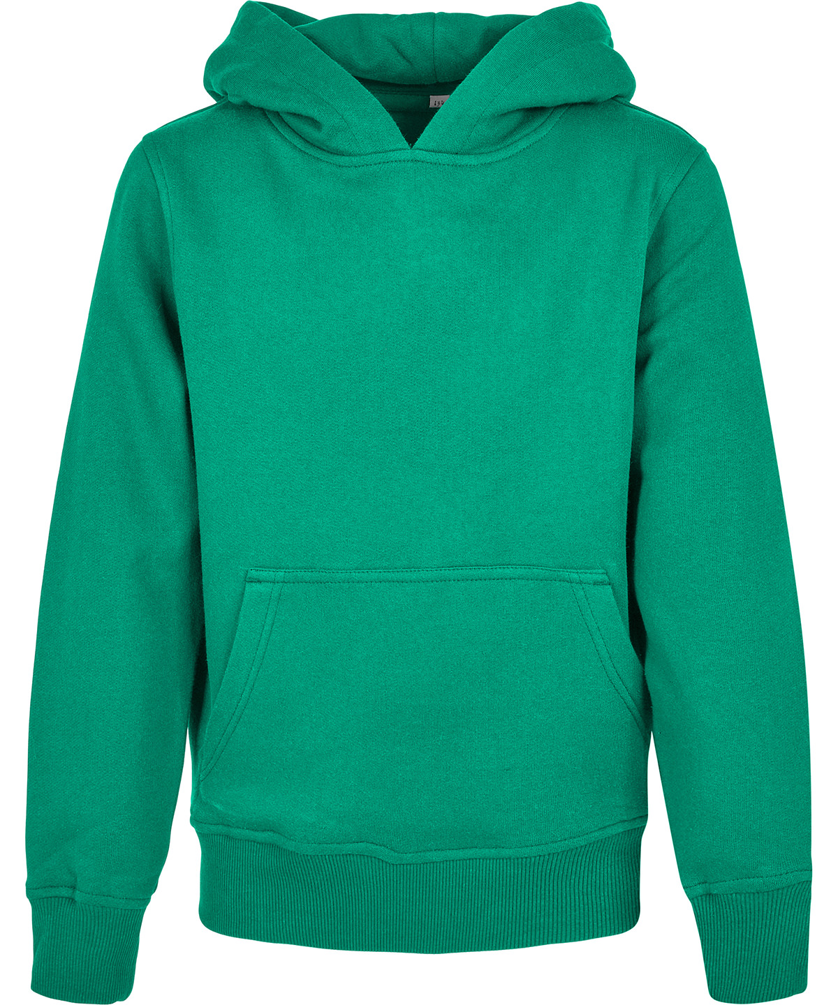 Organic kids basic hoodie - Grass Green