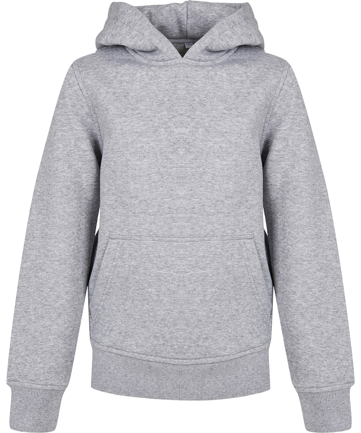 Organic kids basic hoodie - Heather Grey