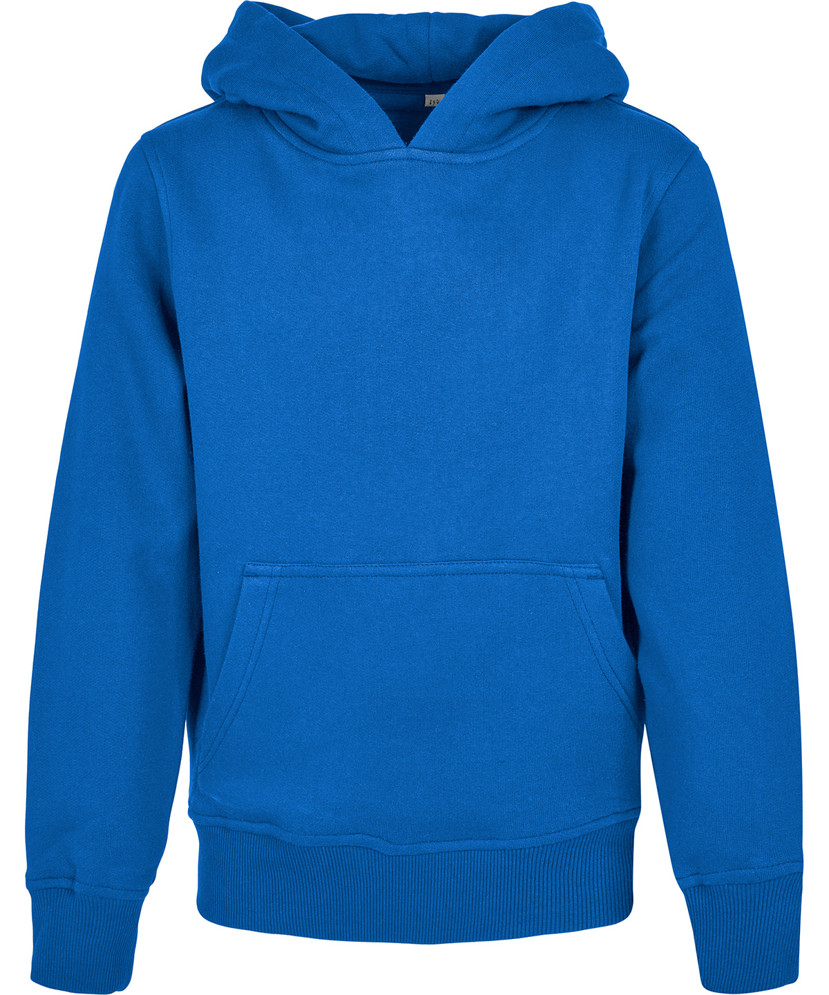 Organic kids basic hoodie - Intense Blue