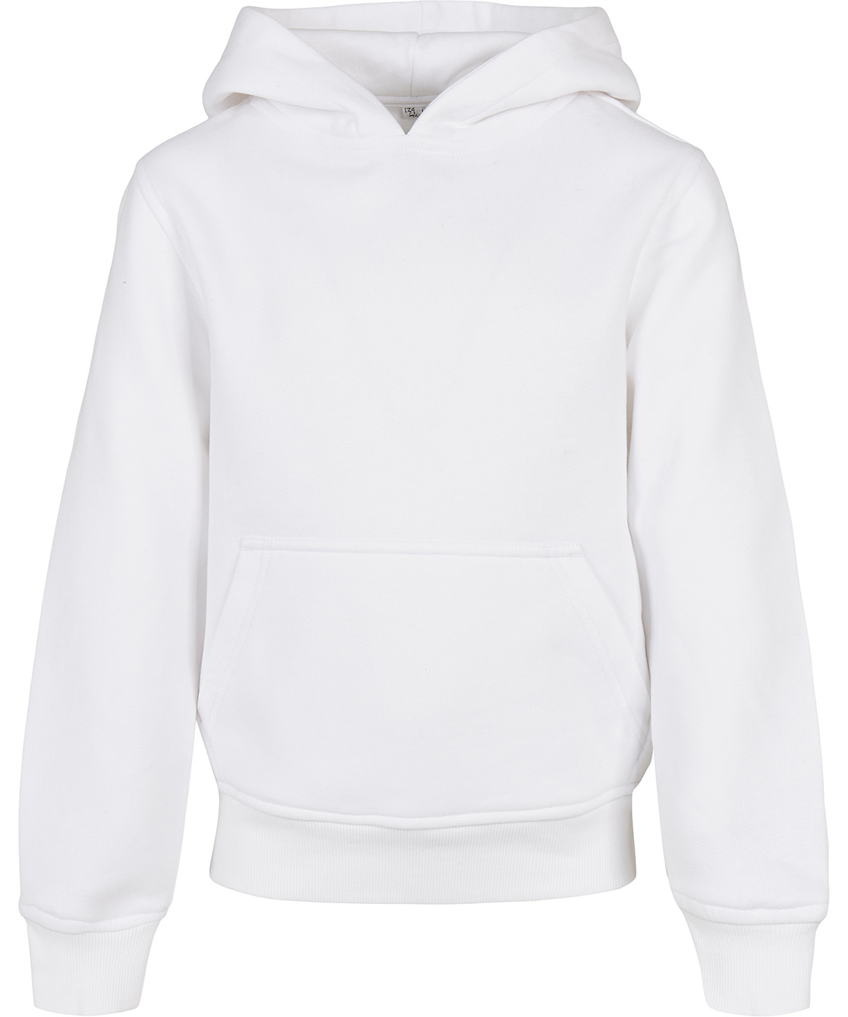 Organic kids basic hoodie - White
