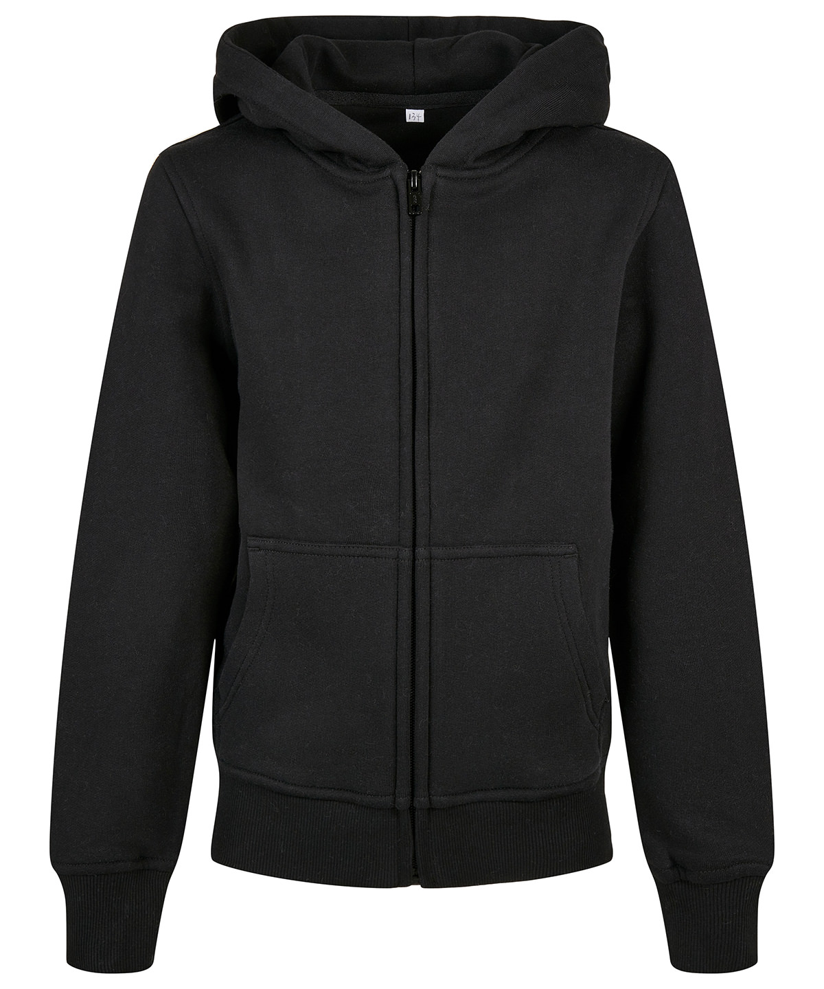 Organic kids basic zip hoodie