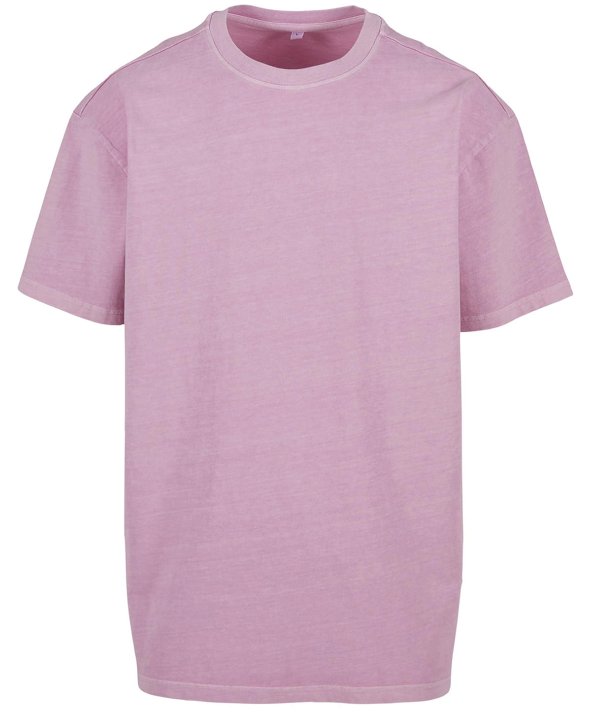 Acid washed heavy oversized tee - Cool Pink