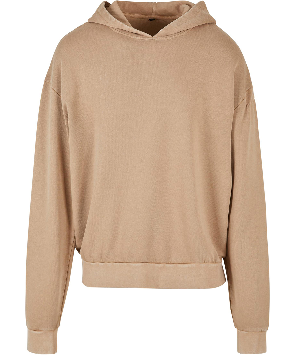 Acid washed oversize hoodie - Union Beige