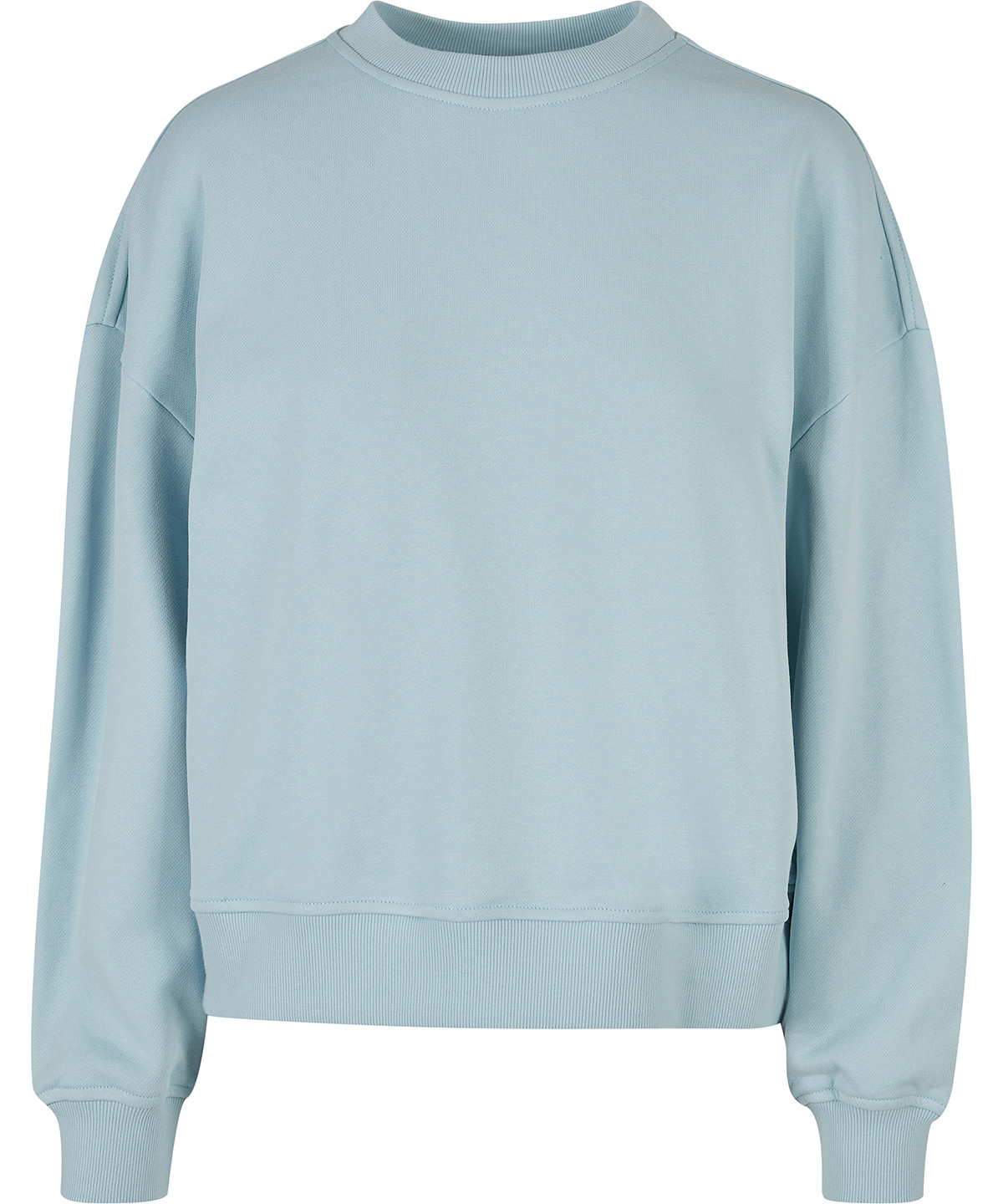 Women’s oversized crew neck sweatshirt - Ocean Blue