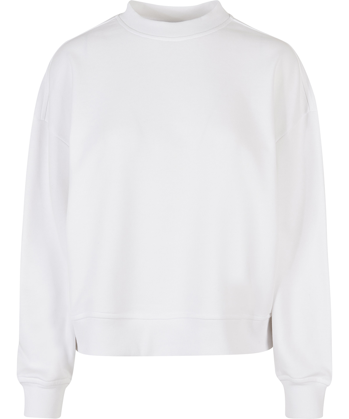 Women’s oversized crew neck sweatshirt - White