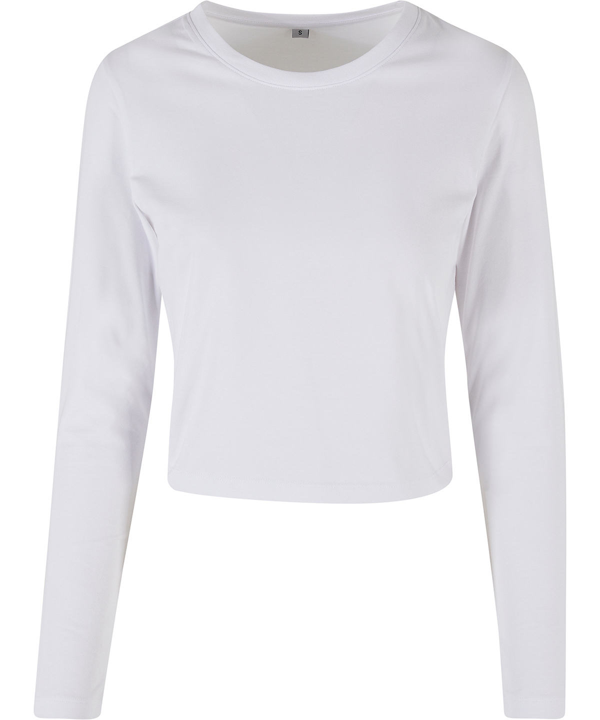 Women’s short long sleeve - White
