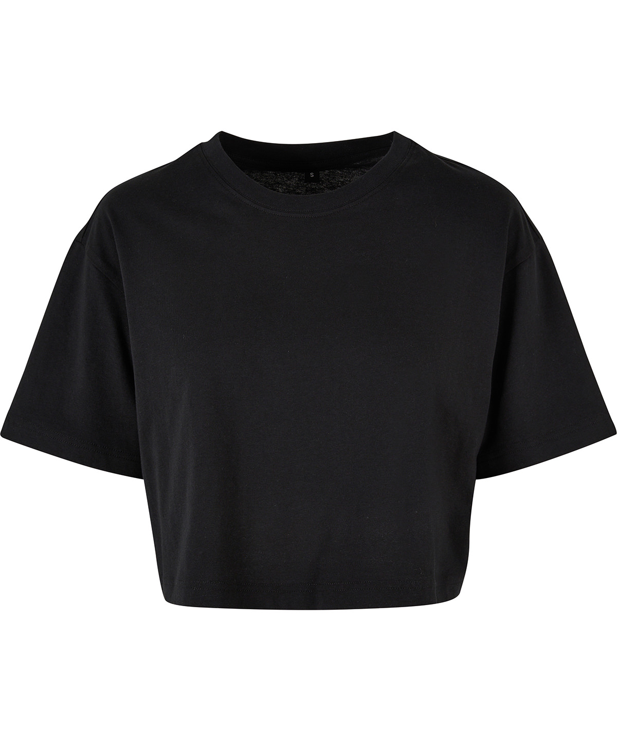 Women’s short oversized tee - Black