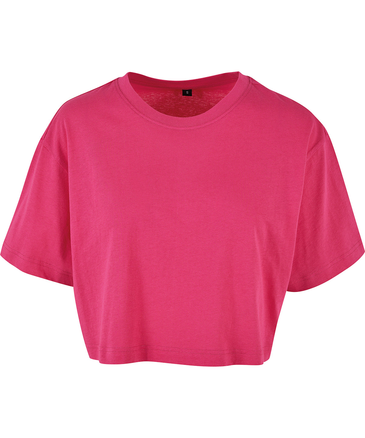 Women’s short oversized tee - Hibiskus Pink