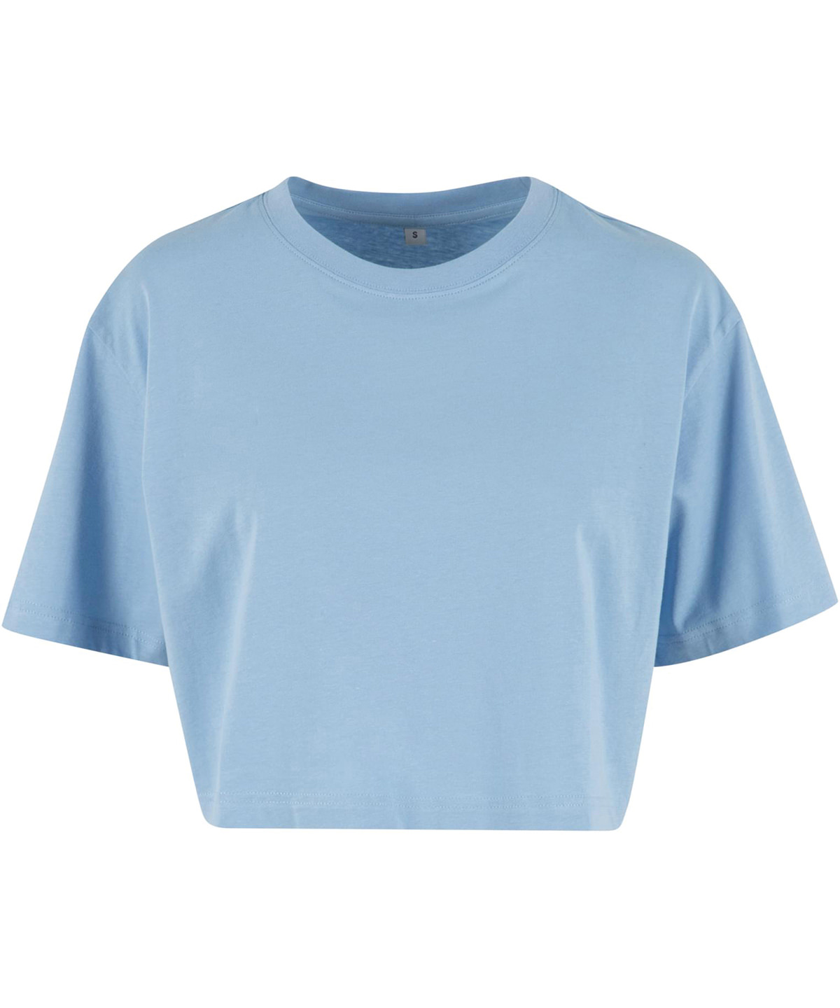 Women’s short oversized tee - Powder Blue