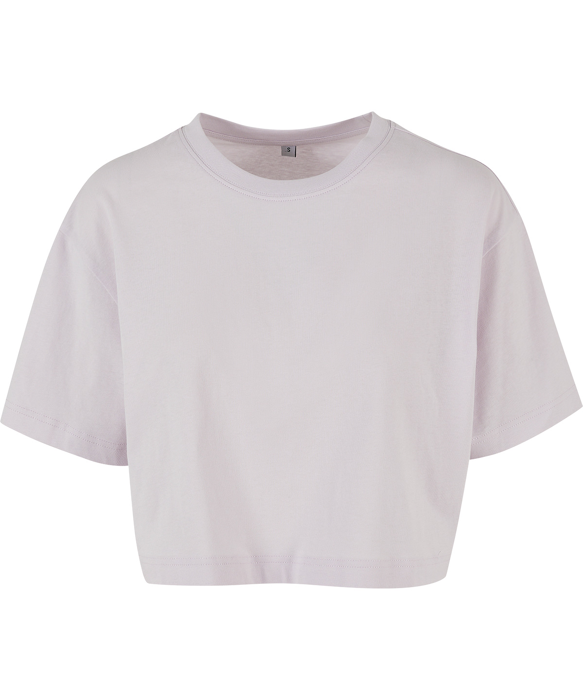 Women’s short oversized tee - Soft Lilac
