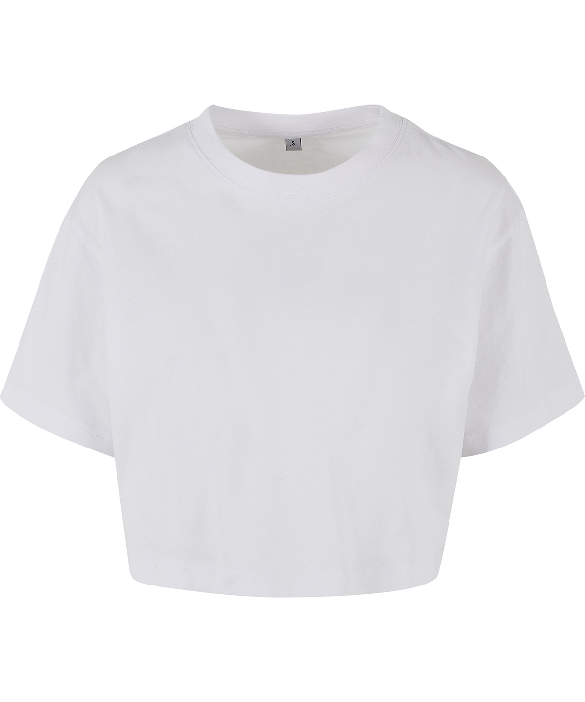 Women’s short oversized tee - White