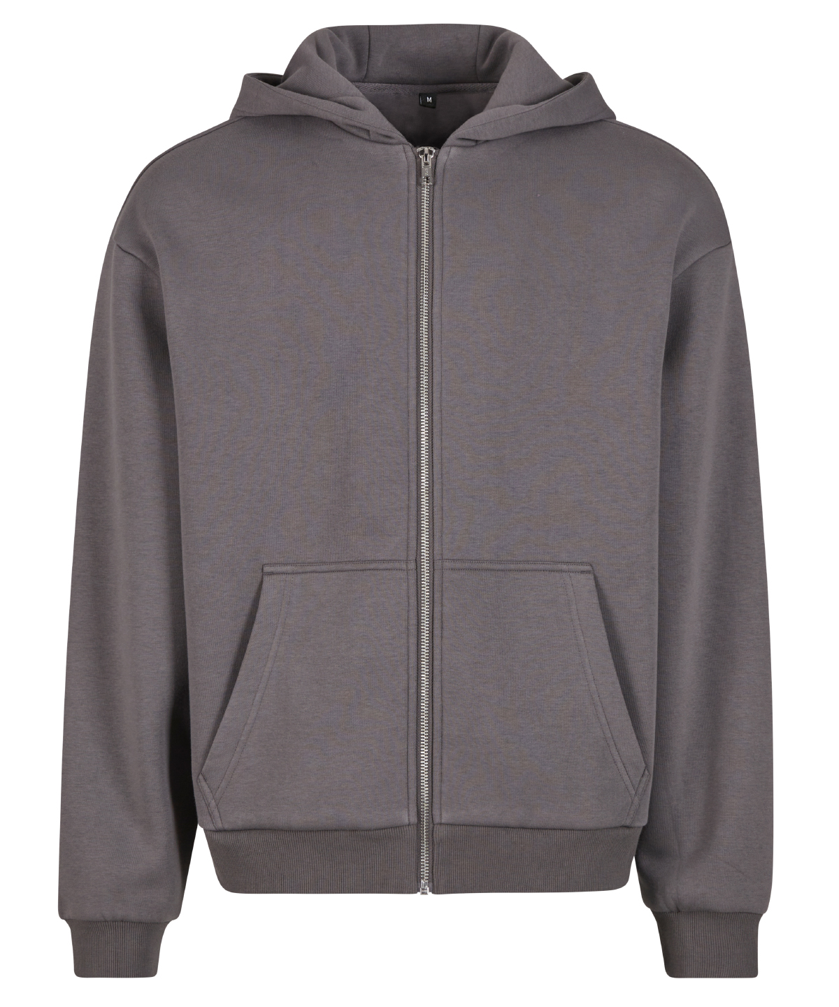 Fluffy zip hoodie - Magnet