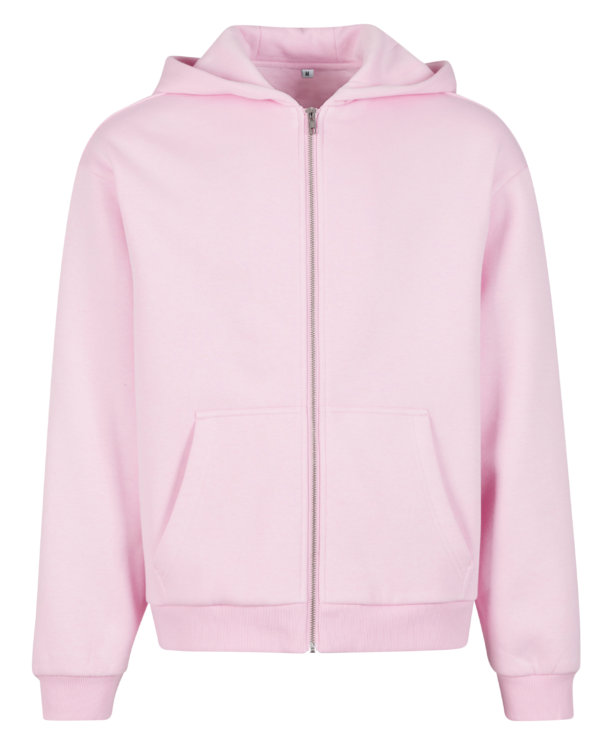 Fluffy zip hoodie - Soft Pink