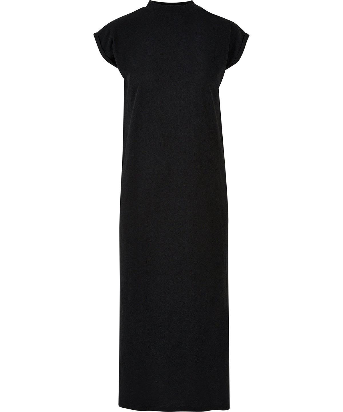 Women’s long extended shoulder dress