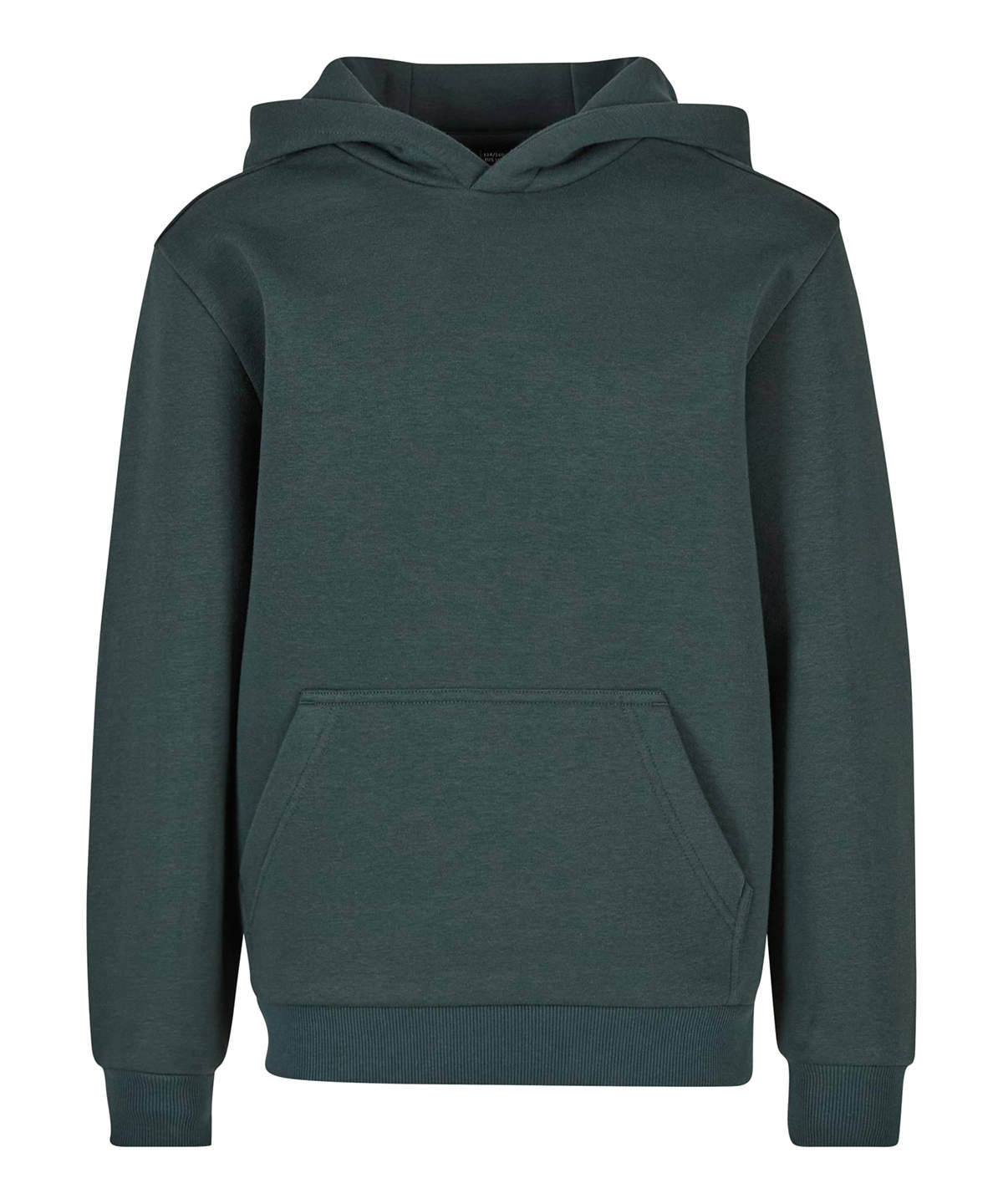 Kids fluffy hoodie - Bottle Green