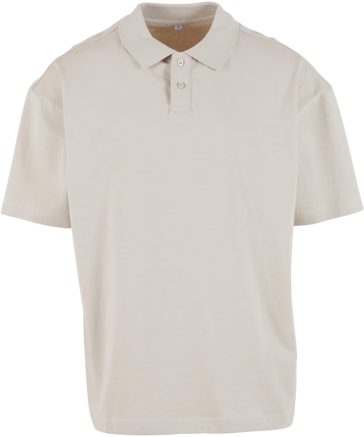 Oversized polo shirt - Cloud