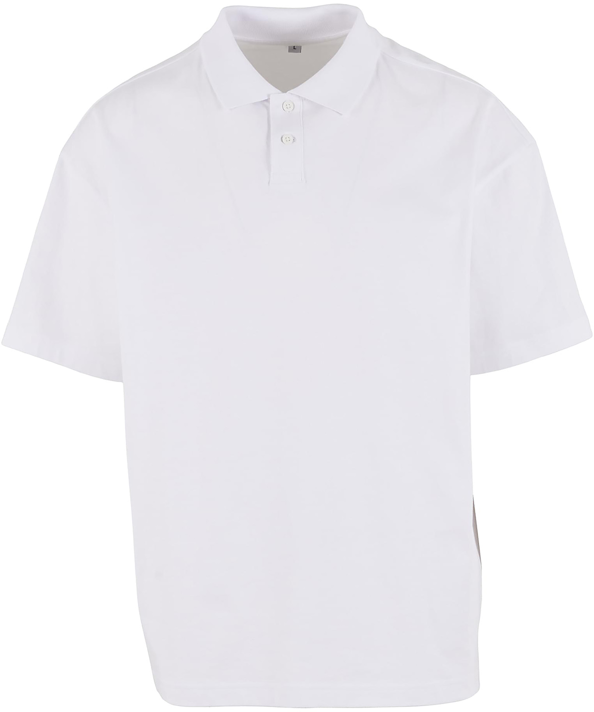 Oversized polo shirt - White